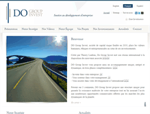 Tablet Screenshot of do-groupinvest.com